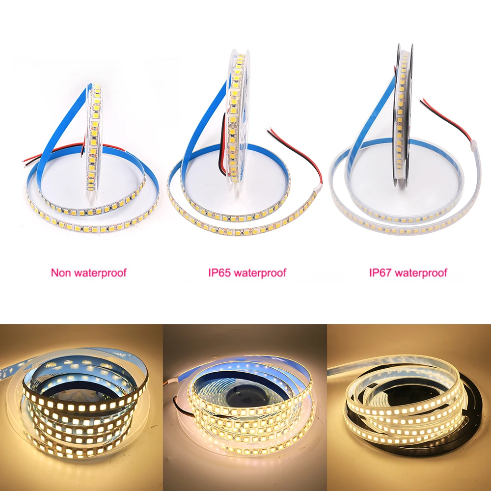 5054 Светодиодная лента суперяркий 60 Светодиодный s/m 120 светодиодный s/m 12V Светодиодный светильник для украшения дома 5m холодный белый/теплый белый 1m 2m 5m