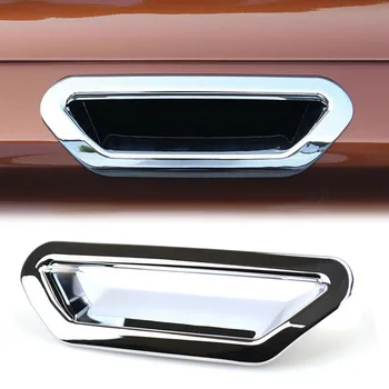 

1pc Chrome Rear Trunk Tailgate Door Handle Cover Trim For Ford Escape Kuga 13-18 Silver Waterproof Fashion Decoration Parts