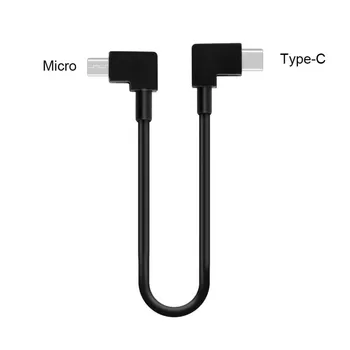 

OTG Data Cable For DJI Mavic Air 2 Drone IOS Type-C Micro-USB Adapter 30cm Wire Connector For Tablet Phone.