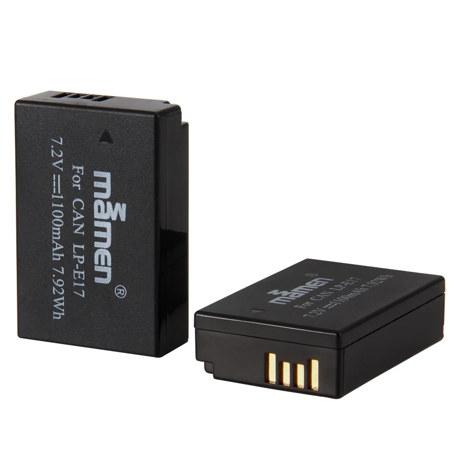 Mamen LP E17 LP-E17 аккумуляторная батарея для камеры Canon M3 M5 M6 750D 760D 800D 77D 1100mAh 7,2 V литиевая батарея