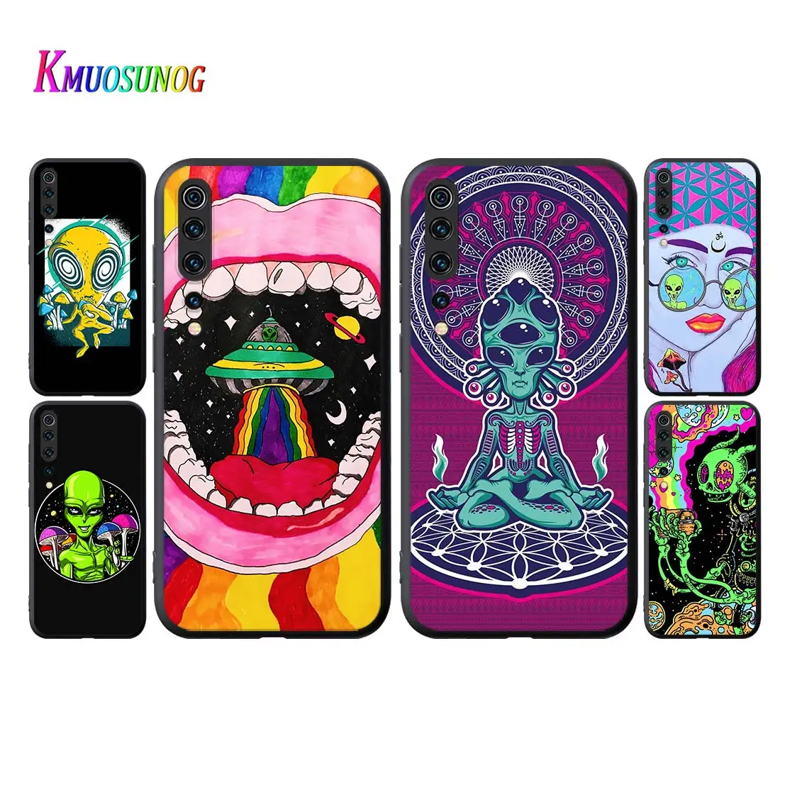 Чехол Tie Dye Peace Alien Style для Xiaomi Mi 9 9T CC9 10 Lite 5G Pro Note SE 8 A3 A2 6X чехол телефона | Мобильные