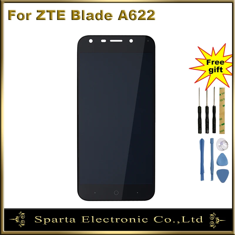 

Sparta LCD For ZTE Blade A622 LCD Display With Touch Screen Sensor Complete Assembly