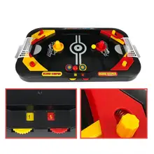 Мини Воздушный Хоккей Настольный битва 2 в 1 Хоккей игры; Детский костюм для отдыха из образовательная интерактивная игрушка для детей подарок Крытая игра