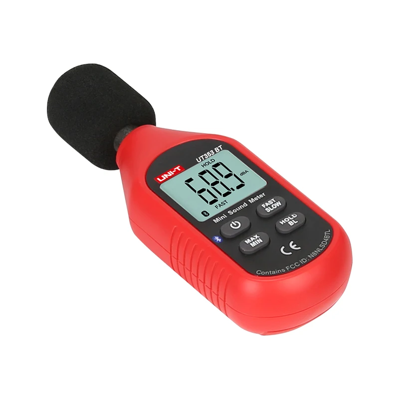 UNI T UT353BT измеритель уровня звука цифровой Bluetooth шума Тестер 30 130дб децибел