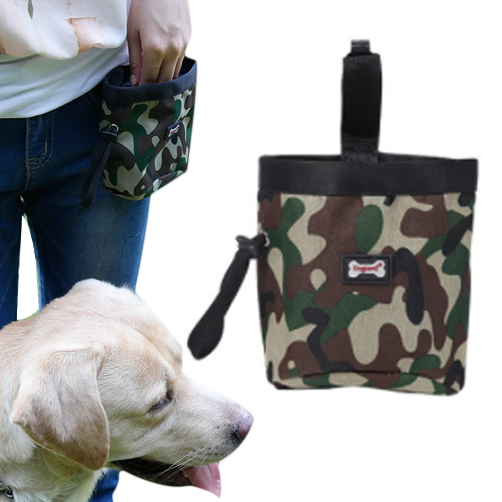 Multi Function Camouflage Pet Bag Pet Dog Puppies Bag Walking Food Snack Bag Agile Bait Out 1 Multi Function Camouflage Pet Bag Pet Dog Puppies Bag Walking Food Snack Bag Agile Bait Out 2
