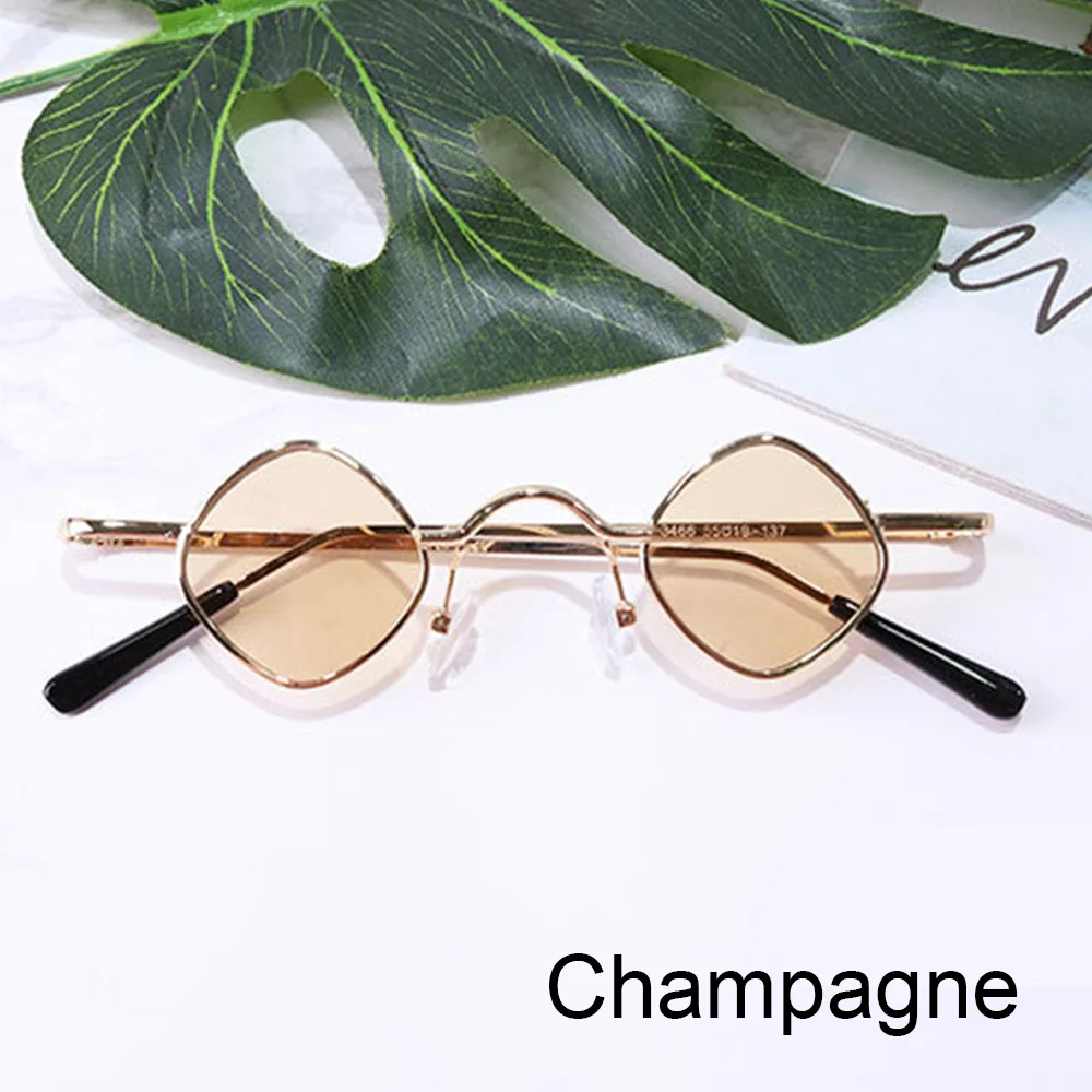 champagne YEABIU, новые детские солнцезащитные очки, персональная коробка для мальчиков и девочек, защита от УФ-лучей, детские солнцезащитные очки для шоу, уличные очки - Цвет линз: champagne