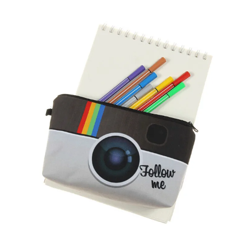 Горячая Распродажа, Instagram Follow Me camera, 3D принт, водонепроницаемый органайзер для макияжа, чехол для хранения, дорожная сумка для телефона, женская косметичка, подарок