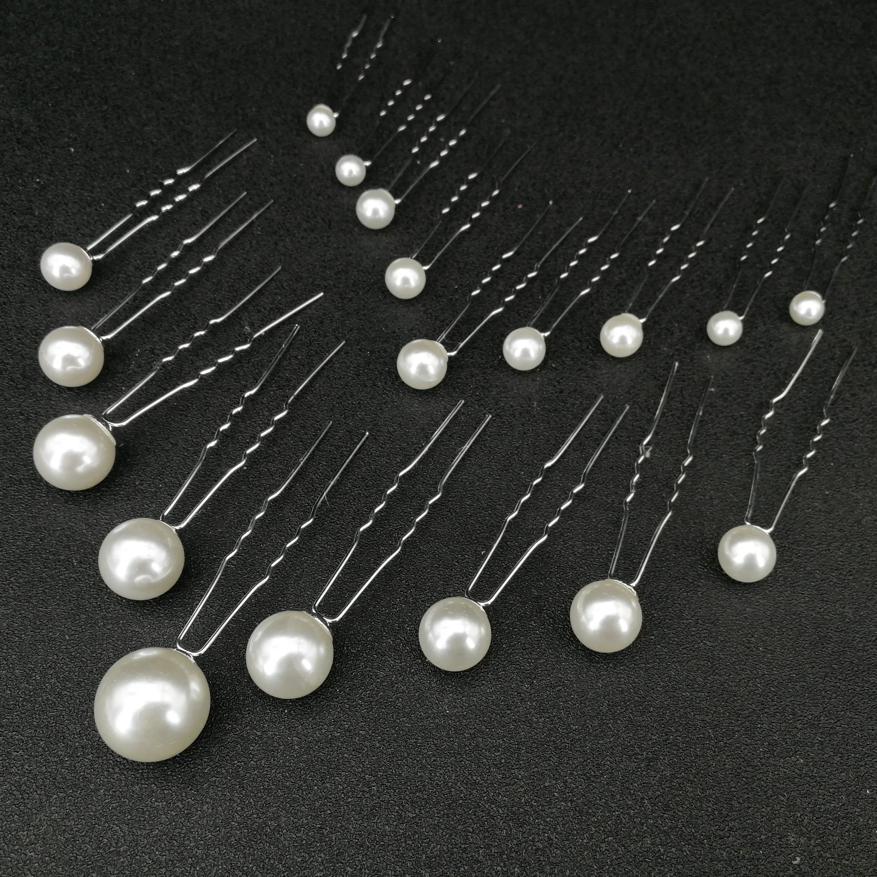 Fashion Women Simulated Pearl Hairpins Metal Barrette Clip Wedding Bridal Tiara Hair Accessories Wedding Hairstyle Design Tools jewelry accessories hair accessory hair clip hair headdress bridal headwear pearl hairpins