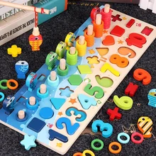 Kids Montessori Educational Wooden Toys Children Busy Board Math Count Shape Color Match Fishing Preschool Baby Learning Toy Hot Kids Montessori Educational Wooden Toys Children Busy Board Math Count Shape Color Match Fishing Preschool Baby Learning Toy Hot