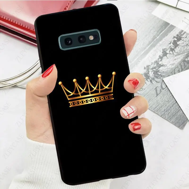 Funny Gold Crown Letter