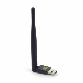 

[GENUINE] FREESAT V8 USB wifi with Antenna work for Freesat V7 V8 series digital satellite receivers and other FTA set top box