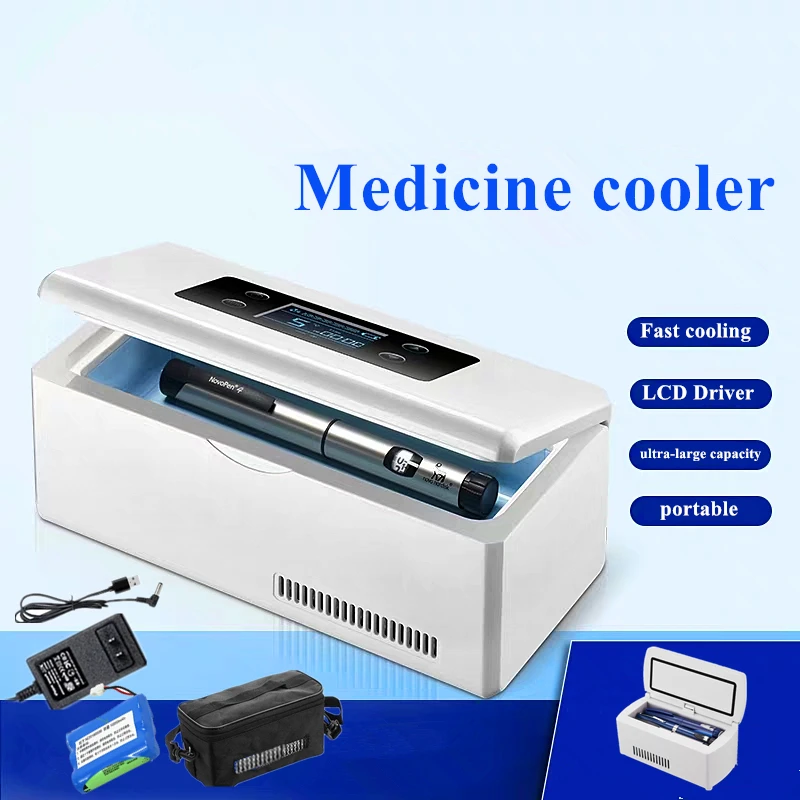 

2018 Portable Insulin storage Cooler Bag Diabetic Insulin Cooler Box Rechargeable fridge Mini refrigerator ice box travel bag