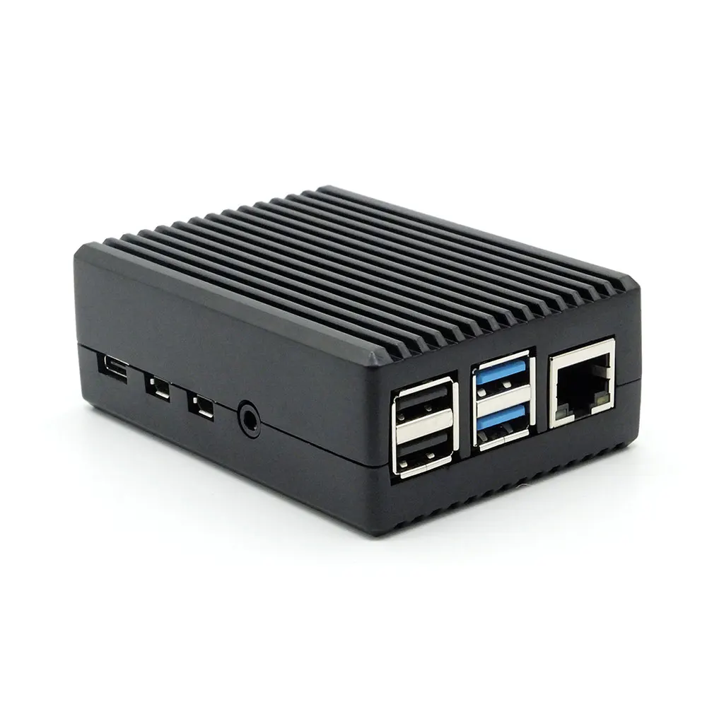 Latest Raspberry Pi 4 Aluminum Alloy Case with Cooling Column Passive Cooling Case for Raspberry Pi 4 Model B