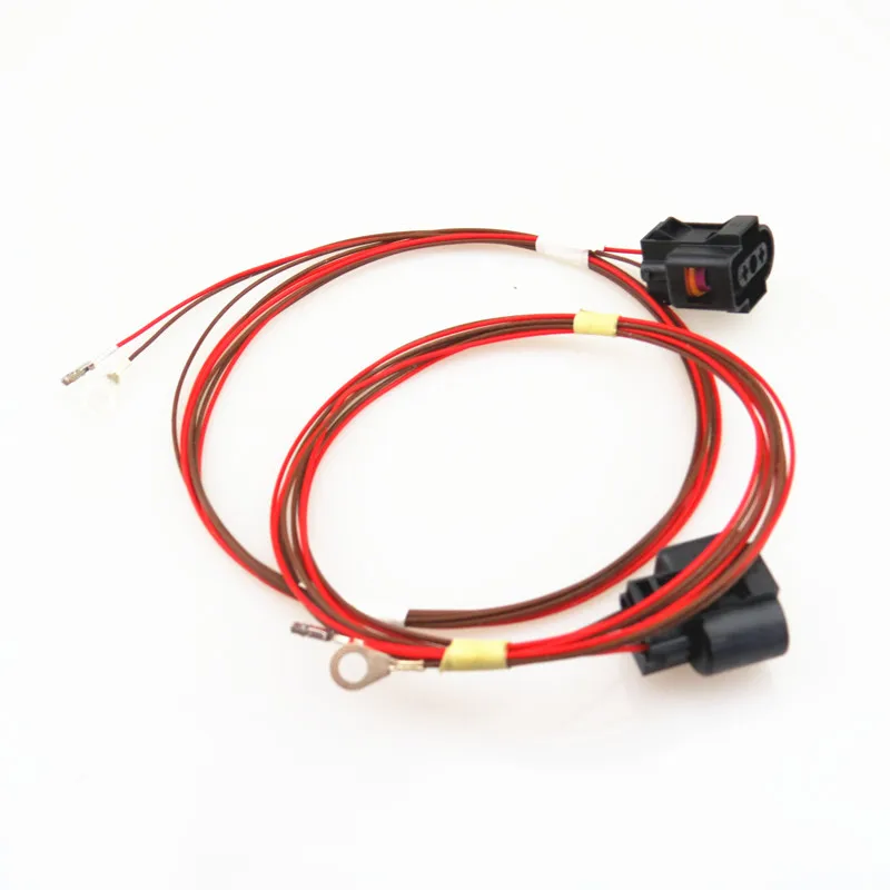 Fhawkeyeq Glass Water Fluid Level Sensor Sensor Cable Plug For Vw Caddy