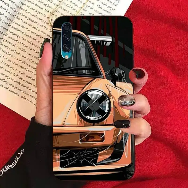 TOPLBPCS Прохладный Японии JDM спортивный автомобиль комиксов мягкий чехол для задней