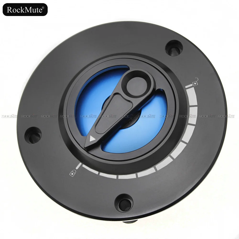 

For SUZUKI GSXR1000 2004-2017 Motorcycle Fuel Tank Cap CNC Aluminum Keyless Twist off Nimble Quick Lock Gas Cover