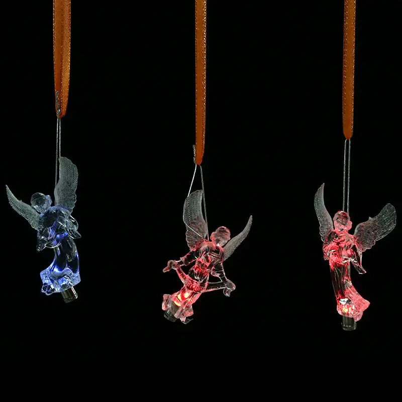 

Mini LED Light Christmas Tree Lamp Xmas LED Night Light Creative Angel Shape lamp Home Decor Party Outdoor Decorations