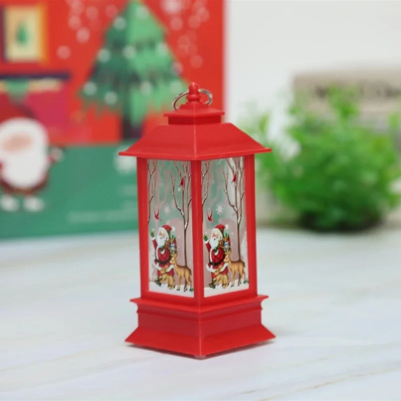 Santa Claus Новейшие рождественские украшения освещение Санта Снеговик Олень освещение рождественские креативные продукты светодиодные фонари - Испускаемый цвет: Santa Claus