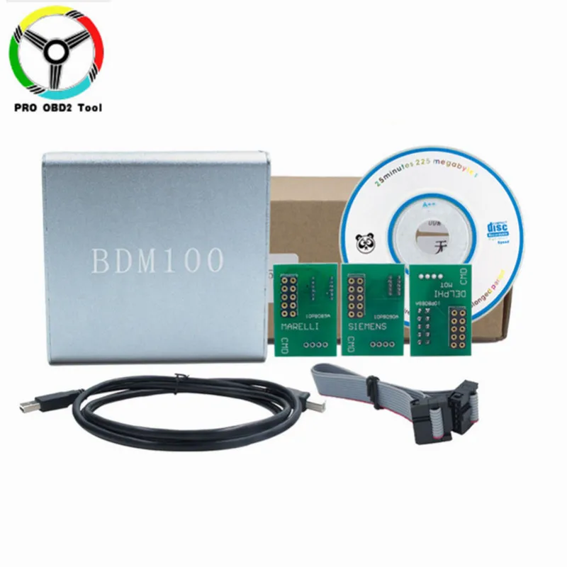 Высокое качество BDM100 ECU Программатор V1225 ECU чип инструмент BDM 100 ECU пластырь автомобильный Стайлинг BDM-100 CDM125 адаптер