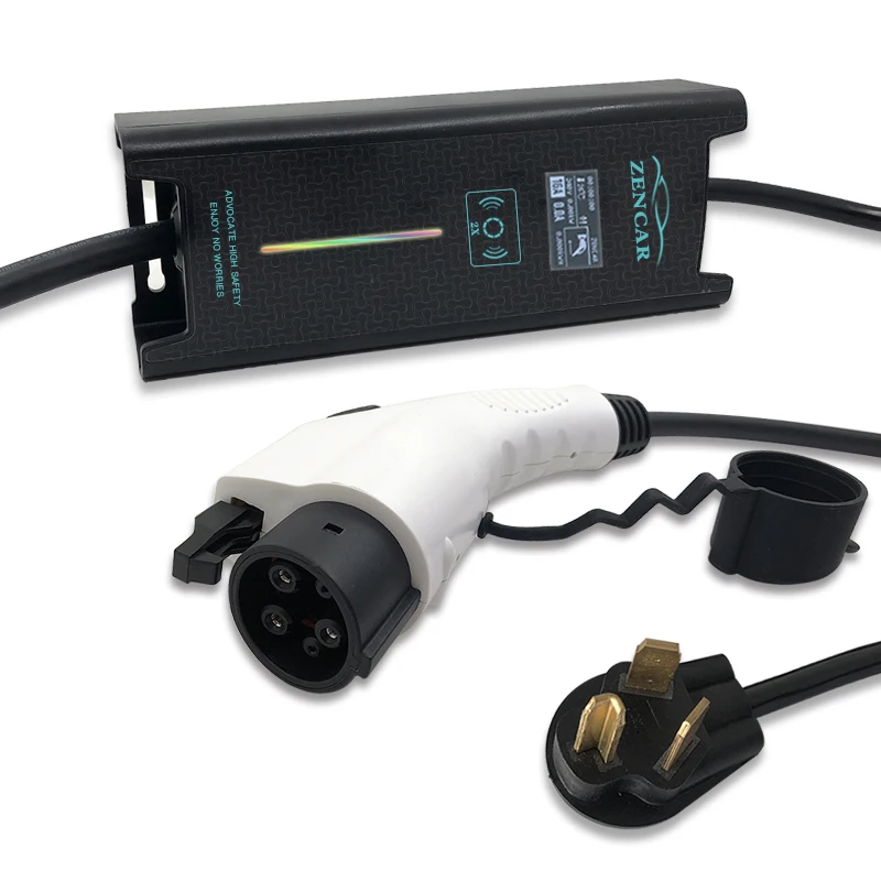 

Electric Car Level 2 Portable Charger 11kw evse NEMA 10-30 plug factory offer