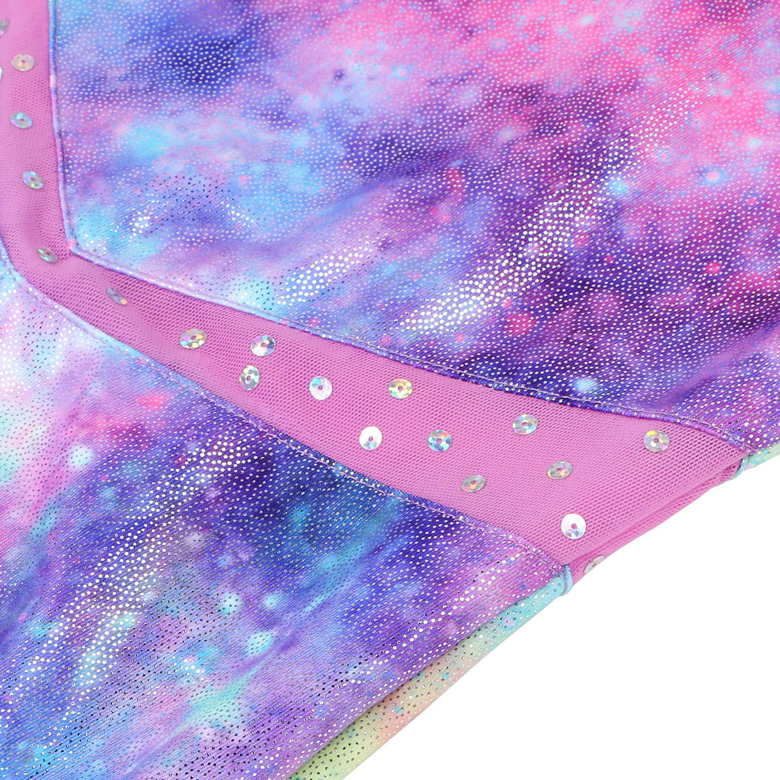 BAOHULU Galaxy Print Leotard for Girls Sleeveless Gymnastics Practice Costume Ballerina Practice Bodysuit Dancewear Jumpsuit ballet leotard,dance leotard,girls dance costumes