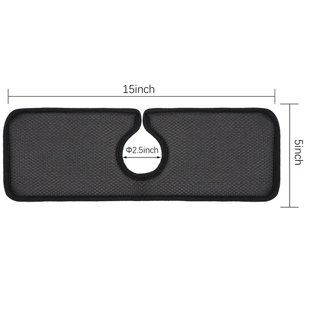 Konyhai Csaptelep Abszorbens Szőnyeg Mosogató Splash Gárda Mikroszálas Fogó Munkalapvédője Fürdőszoba Kiegészítőkhöz - Image 6