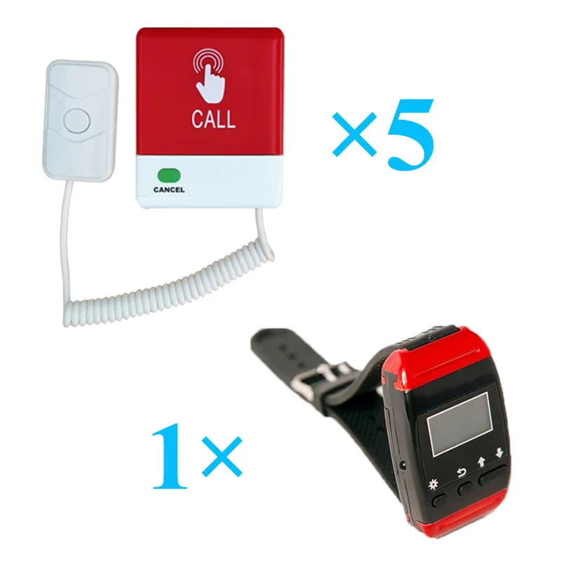 Wireless Paging System Emergency Calling for Patient the Elderly Kids Nursing home | Компьютеры и офис