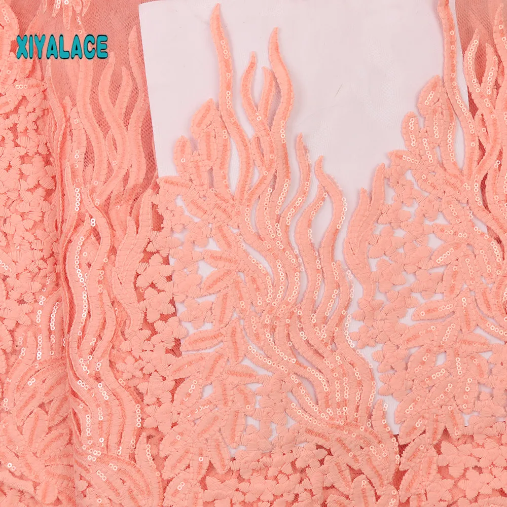 African Lace Fabric Switzerland Lace High Quality Lace Fabric Nigerian Lace Fabrics French Bridal Lace For Dress YA3133B-2