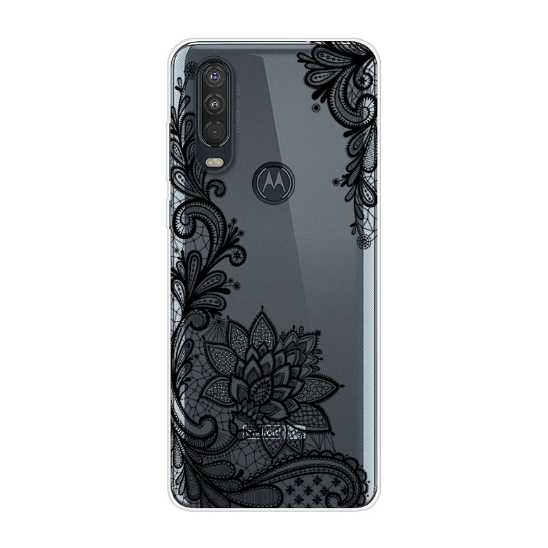 Для Motorola One Action чехол 6,3 ''мультяшная мягкая ТПУ Силиконовая задняя крышка для MOTO One Action OneAction чехол для телефона funda One Vision - Цвет: 5