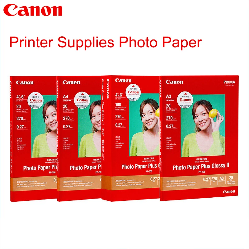 Оригинальная глянцевая фотобумага для принтера Canon 6 дюймов A3 A4 водостойкая