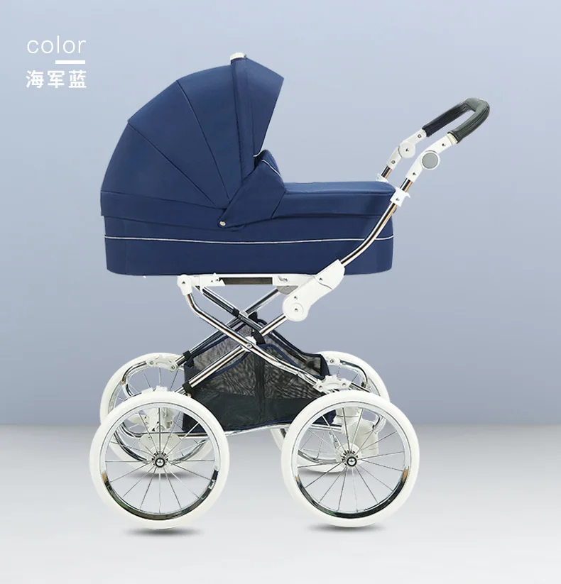 Coolbaby прогулочная коляска в европейском стиле, королевская прогулочная коляска с высоким пейзажем, двусторонняя амортизационная коляска, может сидеть и лежать