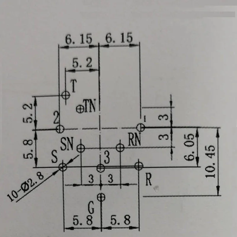NMBJCKO Высокое качество комбо лист 6,35 стерео разъем Женский или 3 pin xlr шасси d стандарт
