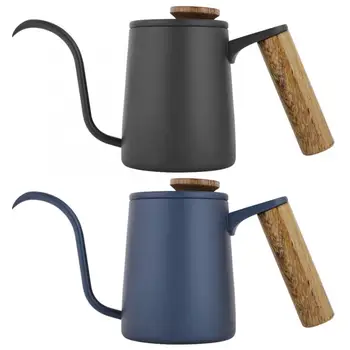 

350ml Coffee Pot Teapot Drip Coffee Pot Fashion Stainless Steel Handle Drip Coffee Pot Long Gooseneck Spout Kettle Prensa