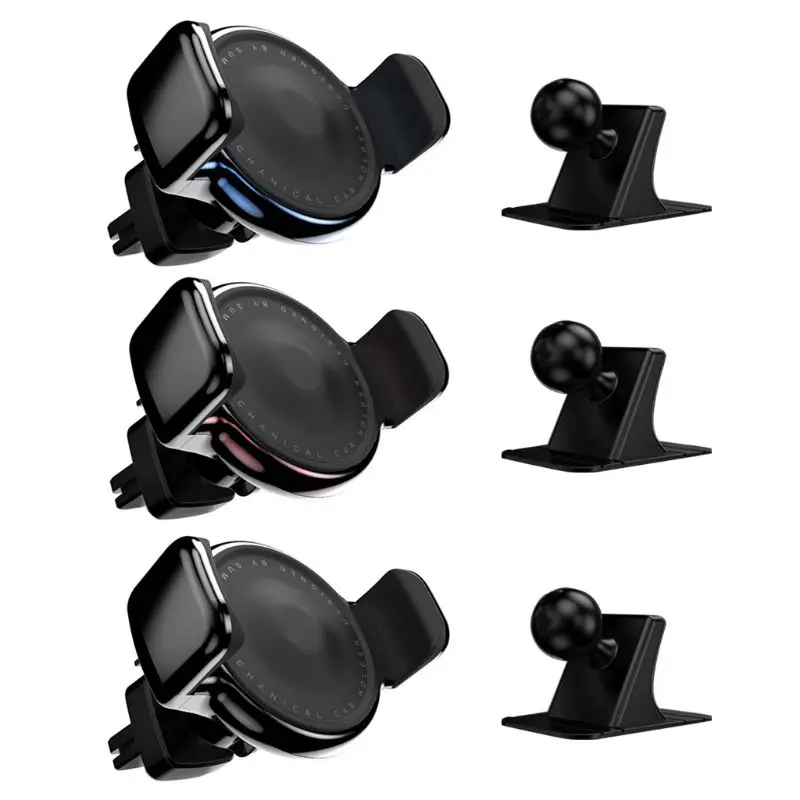 

Universal Car GPS Phone Holder Bracket Magnetic Dashboard Air Vent Mount Wireless Charging Phone Stand Charger for Samsung Huawe