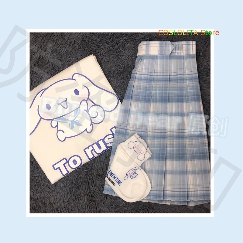 Aummer New Women Japanese Tops Short Sleeve T