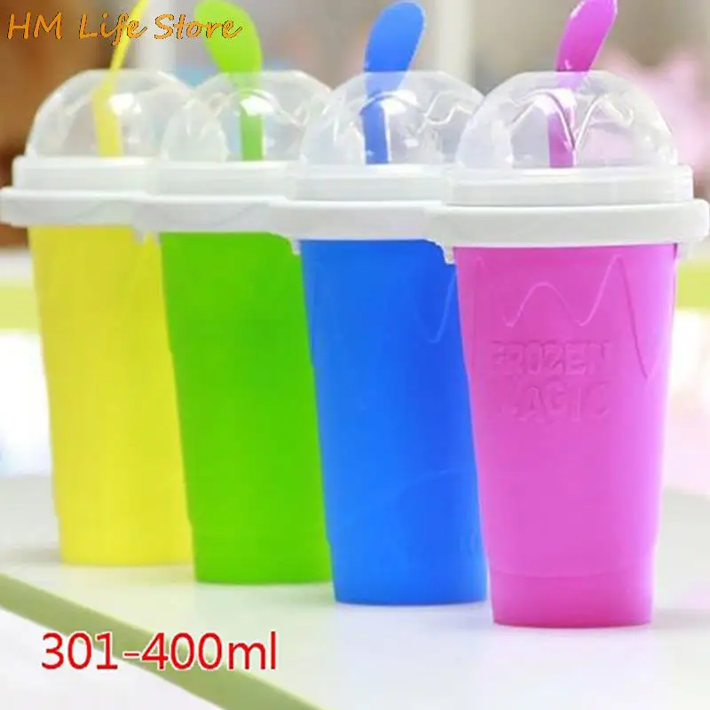 350ml Quick-Frozen Smoothies Cup Homemade Milkshake Bottle Slush And Shake Maker Fast Cooling Ice Cream Slushy | Дом и сад