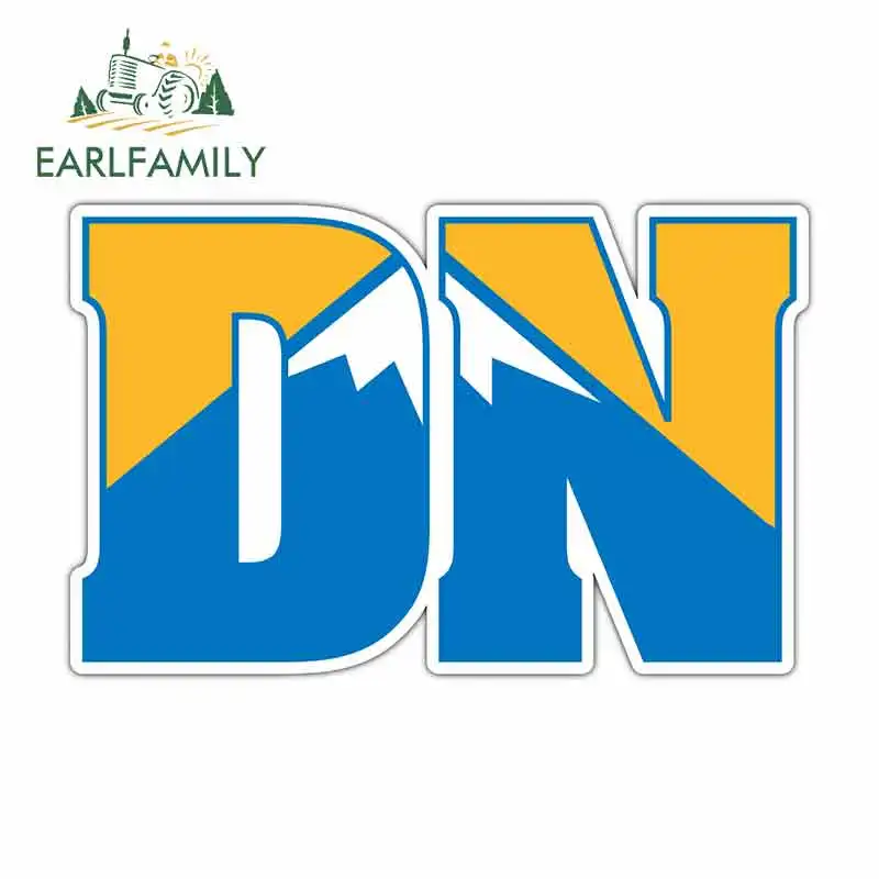 

EARLFAMILY 13cm x 8.4cm for Denver Nuggets Basketball Logo Funny Car Stickers Bumper RV VAN Fine Decal JDM Vinyl Car Accessories