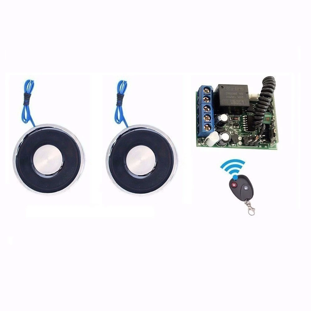 12V 24V The Wireless Remote Control Electro Magnet Electromagnet Cylinder Magnets Custom Electric Suck | Обустройство дома