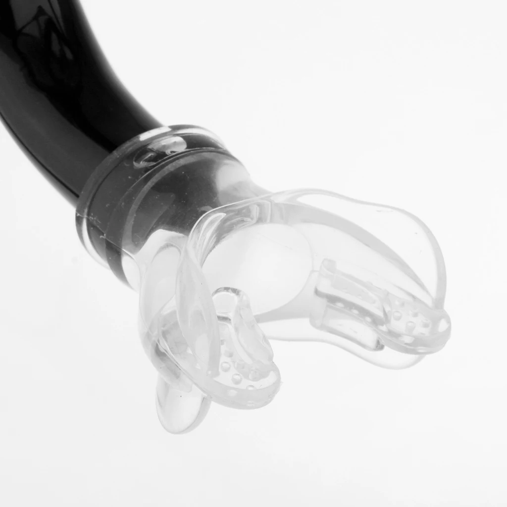 Diving Swimming Adjust Silicone Center Snorkel Set Breathing Tube Swim Training Equipment Center Snorkel