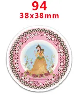 Кабошоны 30 шт мультфильм плоское украшение из смолы pr 94 - Цвет: 94