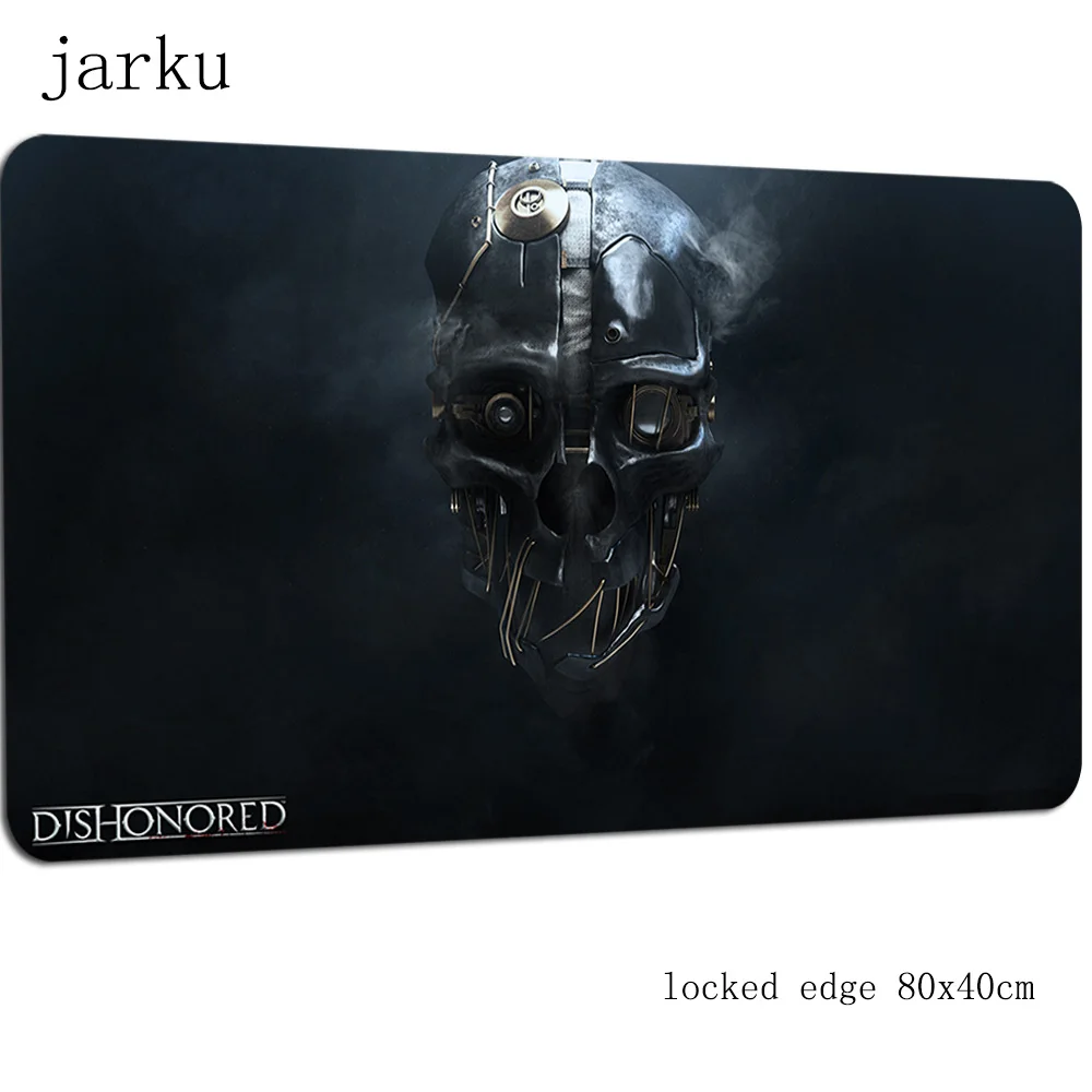 Коврик для мыши Dishonored великолепный коврик для мыши Коврик для мыши крутой игровой коврик для мыши мультяшный геймер до 800x400x3 мм коврик для мыши с клавиатурой - Цвет: Size 800x400x3mm