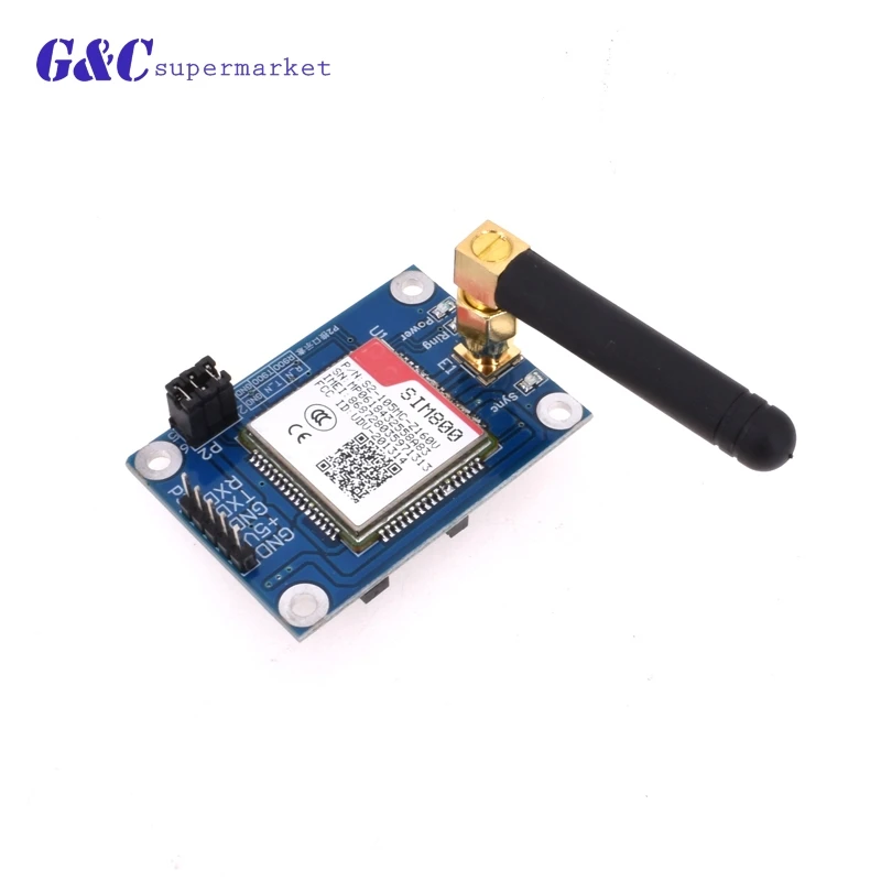 SIM800A мини V4.0 беспроводной модуль GSM GPRS STM32 плата комплект антенна