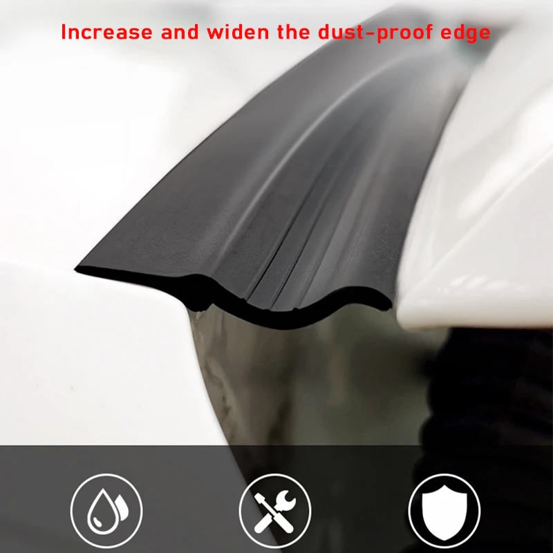 1.6m Dust-Proof Car Trunk Edge Sealing Strip For Renault Megane 2 3 Clio 4 5 Duster Sport Trafic kadjar captur scenic kadjar