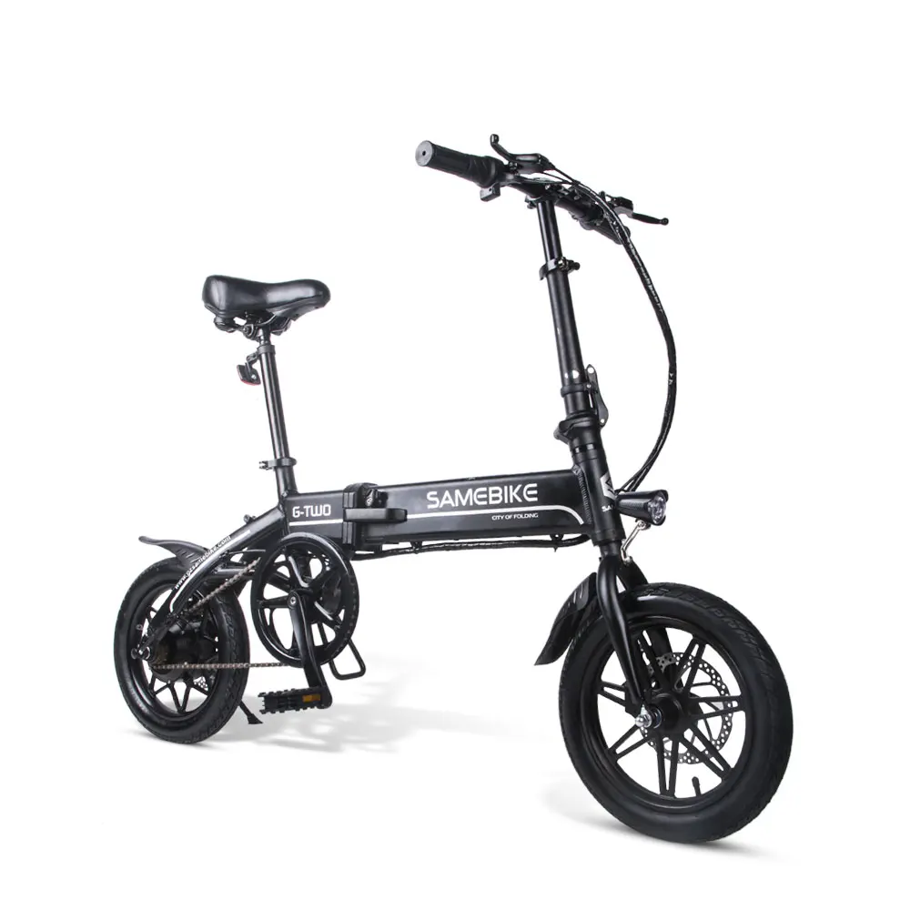 Excellent SAMEBIKE 250W High-Speed Brushless Gear Motor Electric Bike Aluminum Alloy 36V 8AH Battery LCD Display Foldable Electric Bicycle 1