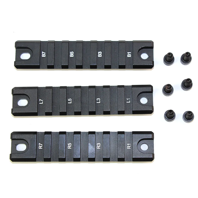 

Tactical G36 20mm Aluminum Weaver Rail Scope Mount Base 7 Slots Short Rail Rifle Gun Hunting Airsoft Accessories 3Pcs/Set
