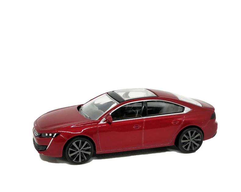 Norev 1: 64 peugeot 508 литой модельный автомобиль - Цвет: Красный