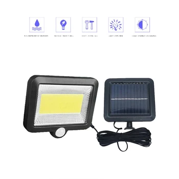 

56/30 LED Solar lamp Sensor solar Powered Panel LED Street Light Outdoor Garden Path Spot Wall Emergency Lamp luminaria split mo
