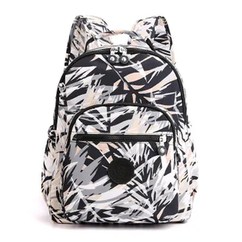 

2020 New Multifunctional Ladies Backpack Wild Outdoor Travel Single Shoulder Handbag Waterproof Nylon Cloth Student School Bag