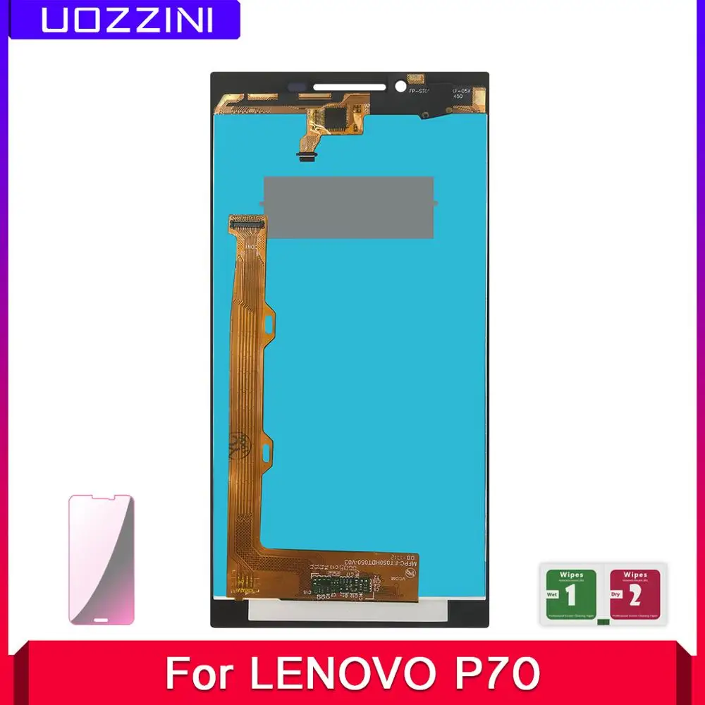5 шт./лот для ЖК экрана 0 дюйма LENOVO P70 сенсорный экран дигитайзер в сборе сменные