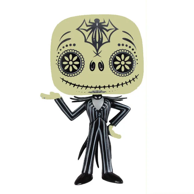 FUNKO POP Jack Skellington Кошмар перед Рождеством ноль Фигурки Коллекция модель игрушки брелок для Хэллоуина подарок - Цвет: 69 no box